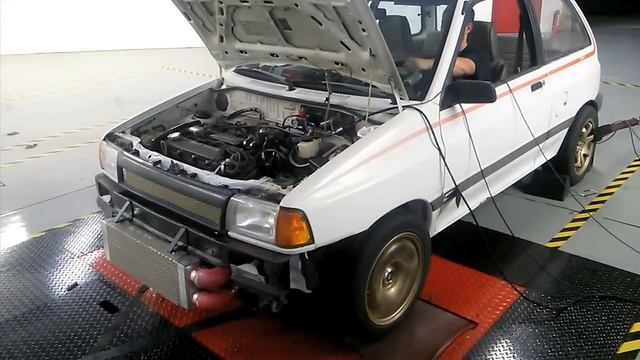 Matts Festiva w 1.8l Turbo Mazda GTR swap MS2 - SQC Tuning