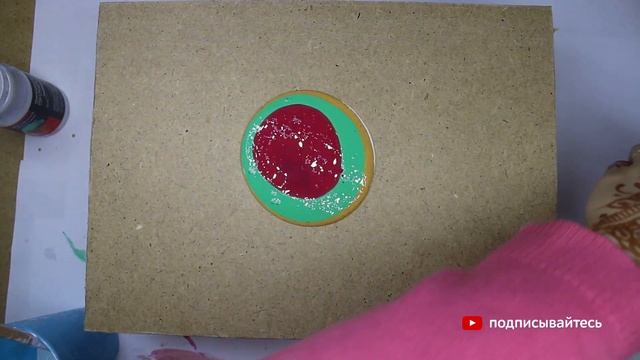 Абстрактная картина в технике "Акриловая заливка". Только вода + краска + WD - 40! смотреть онлайн