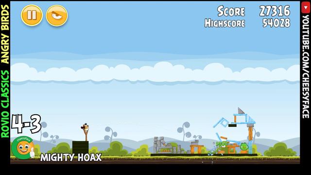 ROVIO Classics Angry Birds Mighty Hoax 2022 Episode 4 Level 4 3 смотреть онлайн