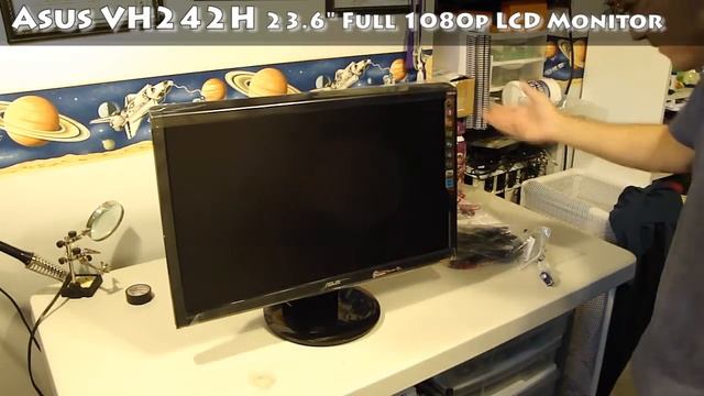 ASUS VH242H Full 1080p LCD Monitor смотреть онлайн