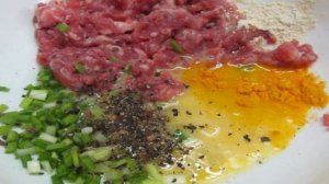 Суп с клецками из картофеля с мясным фаршем