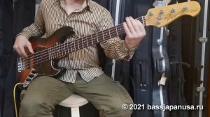 Fujigen FGN Neo Classic Jazz Bass NCJB5-10R Made In Japan 2013
