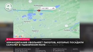 Авиакомпания увольняет пилотов, которые посадили самолёт в пшеничном поле