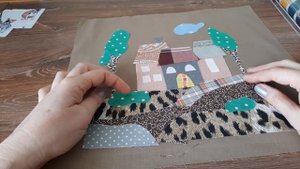 Как сшить наволочку. Декоративная наволочка на подушку "Домики".