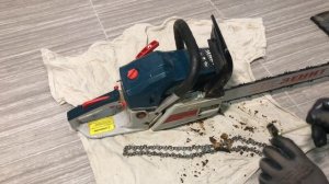 Как заменить цепь на бензопиле? Цепь Oregon на пилу Зенит БПЛ-455