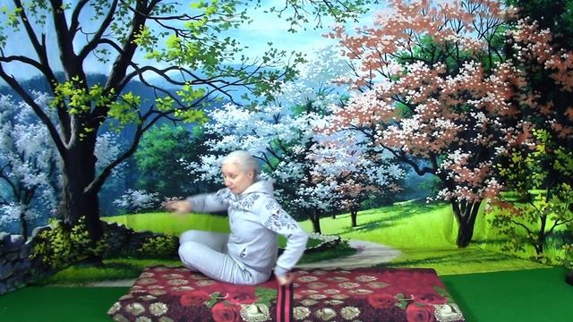 "Лежачая" гимнастика без музыки смотреть онлайн