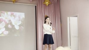 Песня «Stone cold» на выпускном концерте в школе, 24 мая 2024 г.