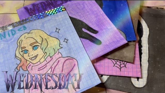 Wednesday💕| Последнее видео в 2022 году🥹| Распаковка | Бумажная Акулка смотреть онлайн