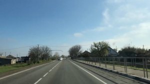 От Керчи до Абинска.Населенные пункты.Пробки на трассе.Начало.