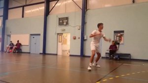 POPOV training to become the next WORLD badminton champion !
