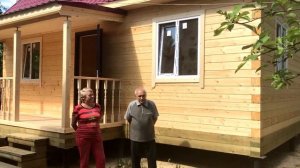 Дом 6х8 м. из профилированного бруса с мансардой и террасой 1.5х5 м.