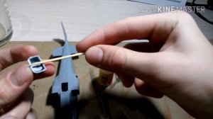 Сборка Российского ударного вертолёта КА-50(ЧЕРНАЯ АКУЛА) {2 часть}