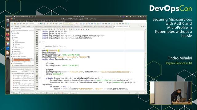 Securing Microservices with Auth0 and MicroProfile in Kubernetes without a hassle | Ondro Mihalyi смотреть онлайн