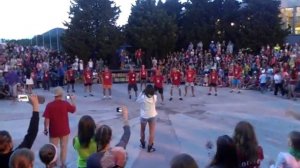 Новый Танец Физруков! Шахтинский Текстильщик 2013! 5 смена!