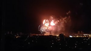 Полное видео салюта в Донецке.