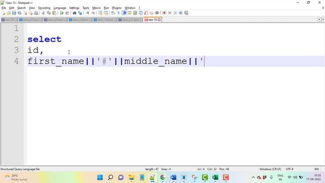 How to concat more than 2 columns in SQL query смотреть онлайн