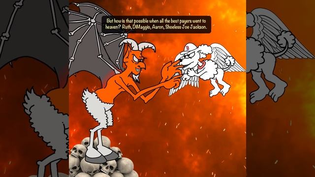 The Annual heaven vs hell baseball game.