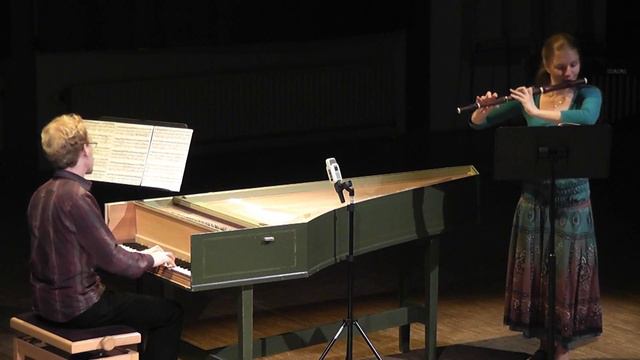 Händel Sonata Linda traverso Henk Seubers clavecimbel смотреть онлайн