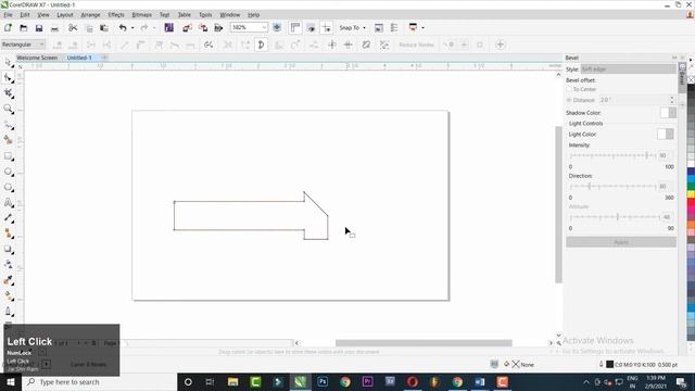 how to make arrow in coreldraw || make arrow in coreldraw || corel draw tricks смотреть онлайн