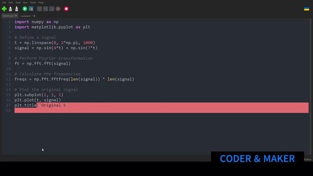 Python Specials#2 - Fourier Transformation смотреть онлайн