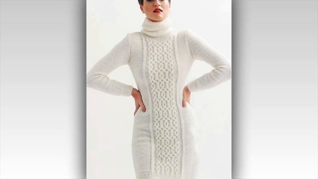 Pletena moda/Свитер-платье./ Sweater dress(crochet) смотреть онлайн