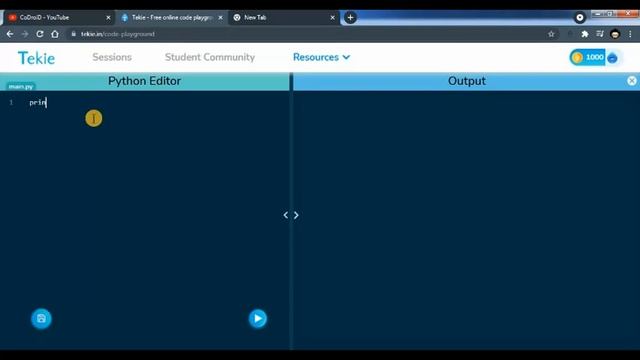 Python Day: 4 - First step to Python - Using End command in Python