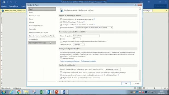 Desabilitando o modo protegido office 2016 Word, Excel, Power Point смотреть онлайн