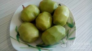 Творожный пудинг с киви