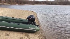 Отзыв о моторое Hidea с воды