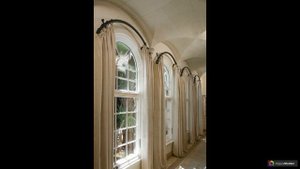 Карнизы для штор настенные  35 вариантов