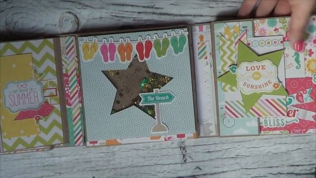 Миник-фотопапка из бумаги Echo Park\byMashaMalgina смотреть онлайн