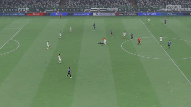 FIFA 22. Santos - Manchester United. ФИФА 22 на PlayStation