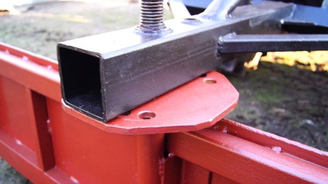 Лопата отвала на мини-трактор поворотная для трехточки - подробный видеообзор смотреть онлайн