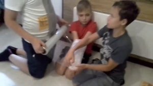 100 слоёв на руки Коли