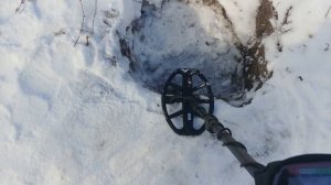 Minelab VANQUISH 540 - Тест на маленькую чешуйку.