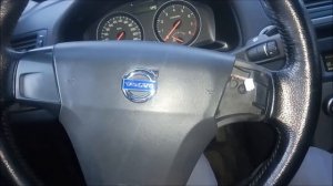 Активация управления аудио на руле Volvo S40 II