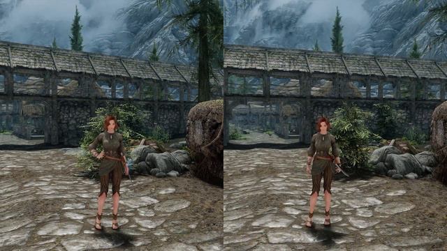 Skyrim Pretty Combat Animations(PCA) 1HMDW OH Preview смотреть онлайн