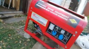 Бензогенератор DDE модель DPG 7551E. Попытка небольшой модернизации.