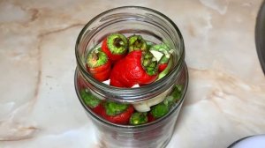 Острый Маринованный Перец на Зиму I  Простой Способ I Կծու թթու պղպեղ