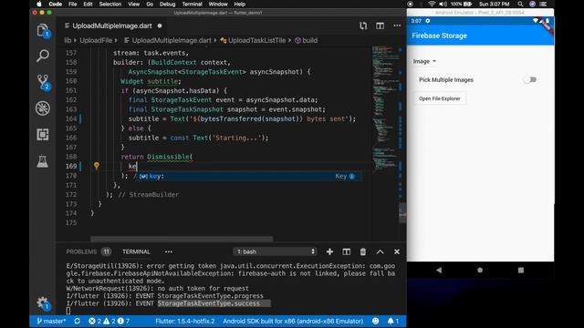 #Flutter Tutorial - Firebase Storage (Upload & Download Files) & Multi File Pick (coderzheaven.com)