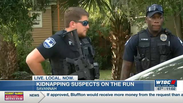Two suspects at large following kidnapping in Savannah смотреть онлайн