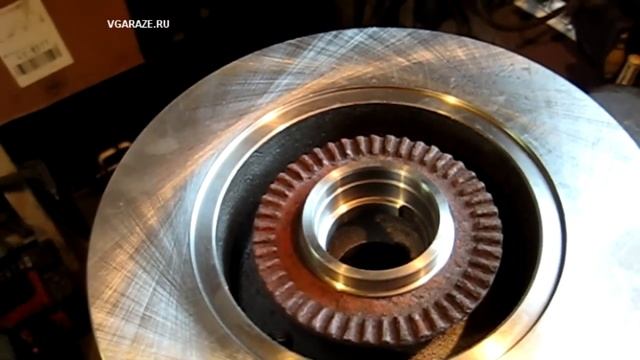 Замена задних тормозных дисков Ауди А4 смотреть онлайн