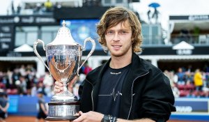 Андрей Рублев и Каспер Рууд в финале ATP-250 в Бостаде