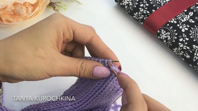 Детский комбинезон. Вязание спицами. Видео 11 - Закрытие петель иглой. Вязание. Мастер Класс. Knit.
