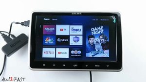 Install Dual 10" Car DVD Headrest Monitors