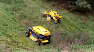 Косилки для крутых склонов Spider ILD01 и  Spider ILD02