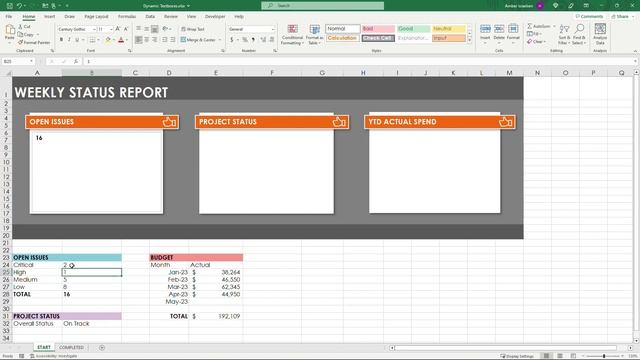 Automatically Update Data in a Textbox in Excel | Dynamic Textboxes смотреть онлайн
