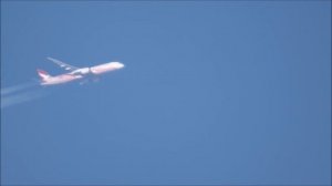 High Altitude Planespotting: Qantas Airways (Yam Dreaming) , Boeing 787-9 Dreamliner