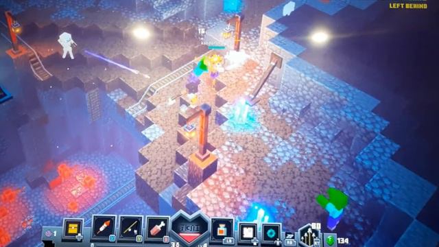 minecraft dungeons creeper woods and redstone mines смотреть онлайн