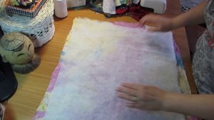 Печворк. Лоскутки. Подушка с аппликацией кот.